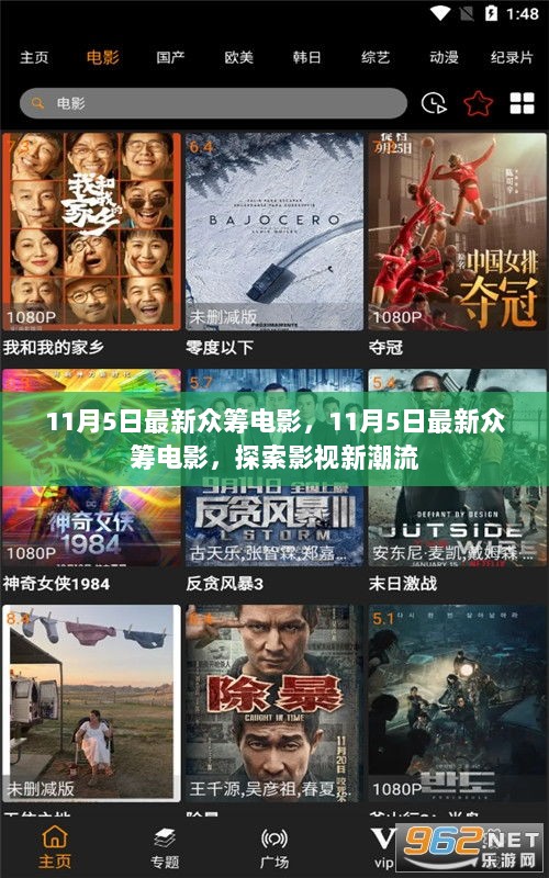 11月5日最新众筹电影，探索影视新潮流的魅力之作