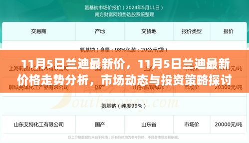 11月5日兰迪最新价格走势分析，市场动态与投资策略探讨