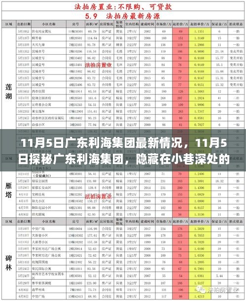 11月5日探秘广东利海集团，小巷深处的特色小店，领略别样风情