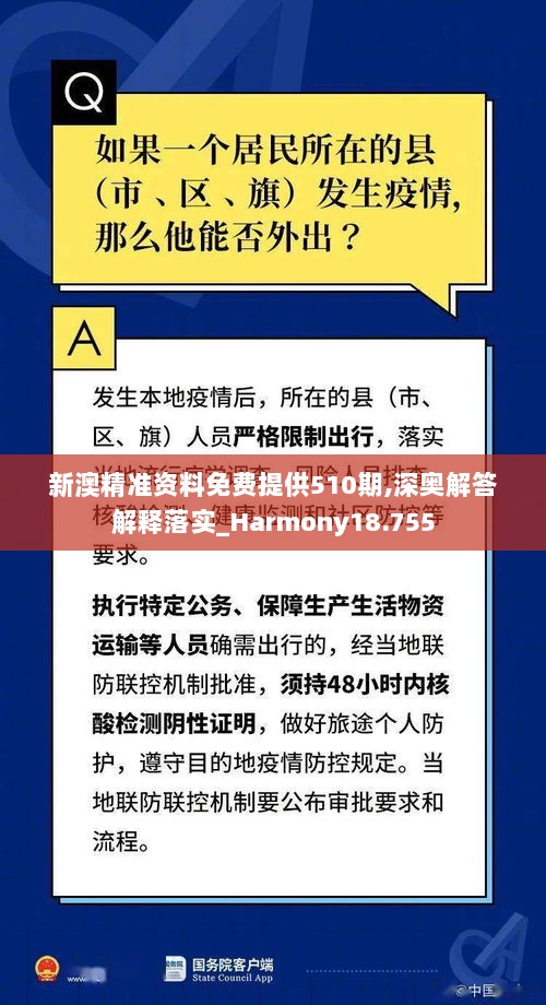 新澳精准资料免费提供510期,深奥解答解释落实_Harmony18.755