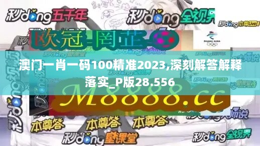 澳门一肖一码100精准2023,深刻解答解释落实_P版28.556