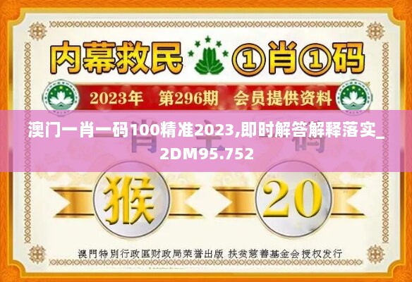 澳门一肖一码100精准2023,即时解答解释落实_2DM95.752