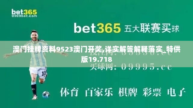 澳门挂牌资料9523澳门开奖,详实解答解释落实_特供版19.718