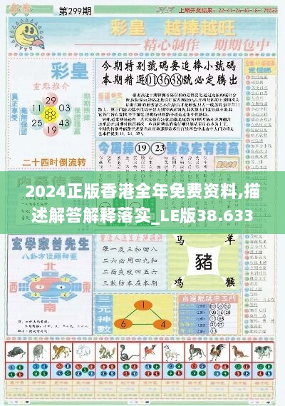 2024正版香港全年免费资料,描述解答解释落实_LE版38.633