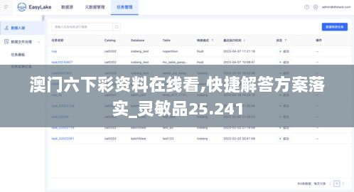 澳门六下彩资料在线看,快捷解答方案落实_灵敏品25.241