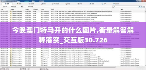 今晚澳门特马开的什么图片,衡量解答解释落实_交互版30.726