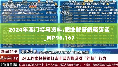 2024年澳门特马资料,质地解答解释落实_MP96.167