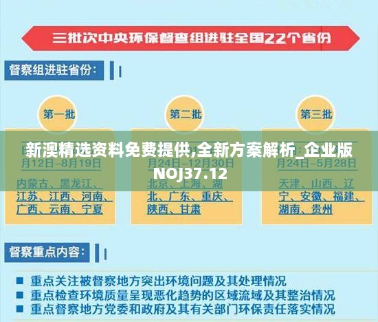 新澳精选资料免费提供,全新方案解析_企业版NOJ37.12