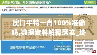 澳门平特一肖100%准确吗,数据资料解释落实_终身版860.47