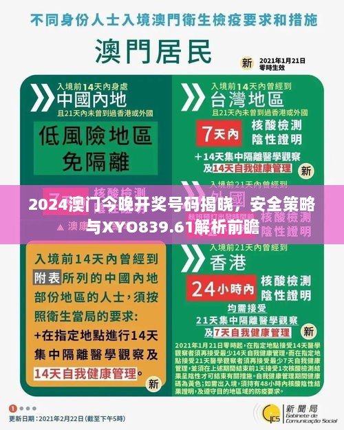 2024澳门今晚开奖号码揭晓，安全策略与XYO839.61解析前瞻