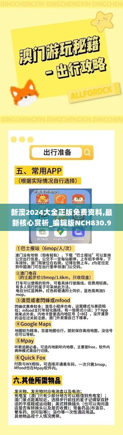 新澳2024大全正版免费资料,最新核心赏析_编辑版NCH830.99