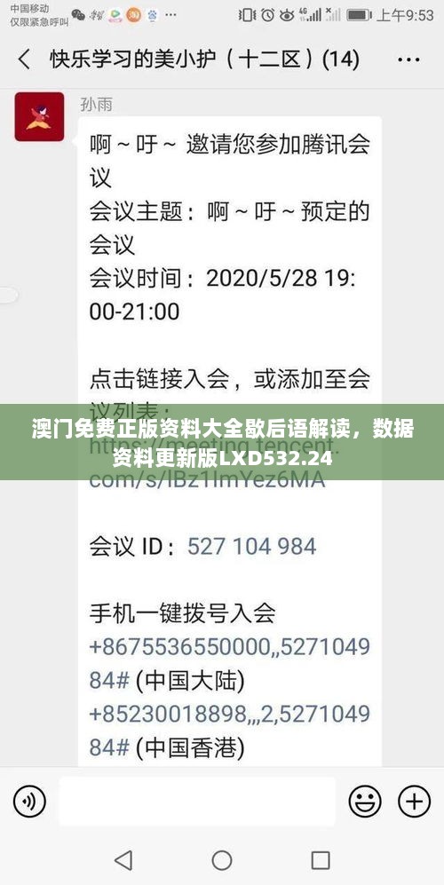 澳门免费正版资料大全歇后语解读，数据资料更新版LXD532.24