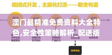 澳门最精准免费资料大全特色,安全性策略解析_配送版GEH175.74