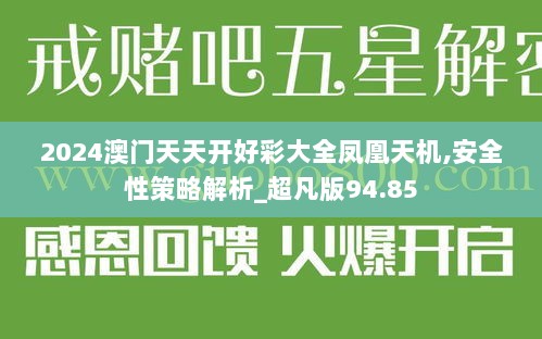 2024澳门天天开好彩大全凤凰天机,安全性策略解析_超凡版94.85