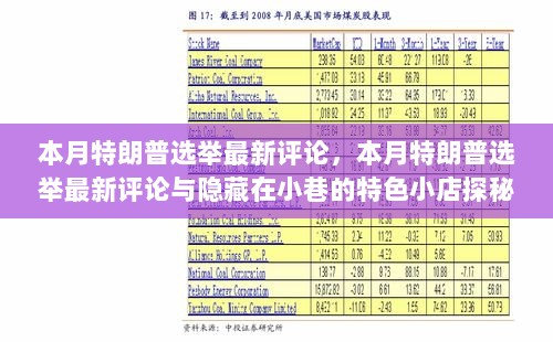 特朗普选举最新评论与特色小店的探秘之旅