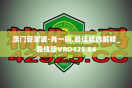 澳门管家婆-肖一码,最佳精选解释_竞技版VRO425.84