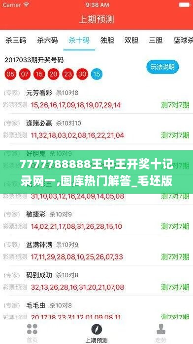 7777788888王中王开奖十记录网一,图库热门解答_毛坯版SFD825.04