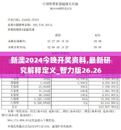 新澳2024今晚开奖资料,最新研究解释定义_智力版26.26