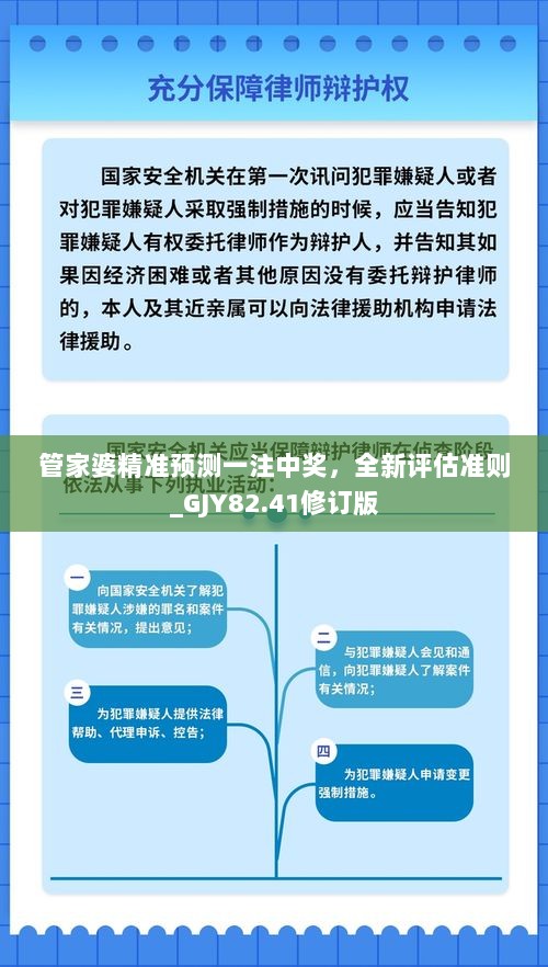 管家婆精准预测一注中奖，全新评估准则_GJY82.41修订版