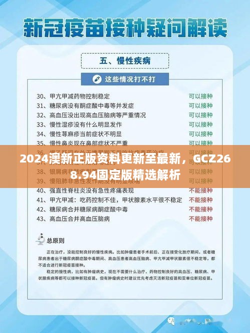 2024澳新正版资料更新至最新，GCZ268.94固定版精选解析