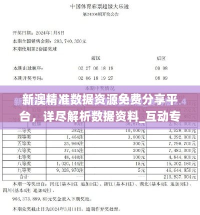 新澳精准数据资源免费分享平台，详尽解析数据资料_互动专区QIY982.52