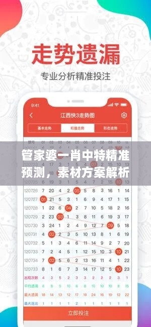 管家婆一肖中特精准预测，素材方案解析_个人版LUG695.65