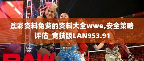 澳彩资料免费的资料大全wwe,安全策略评估_竞技版LAN953.91