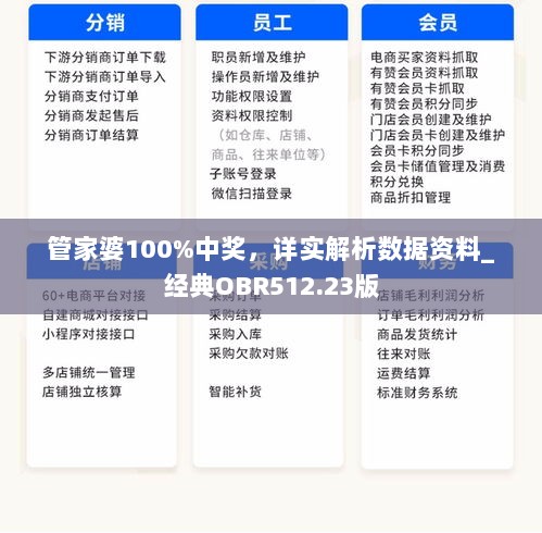 管家婆100%中奖，详实解析数据资料_经典OBR512.23版