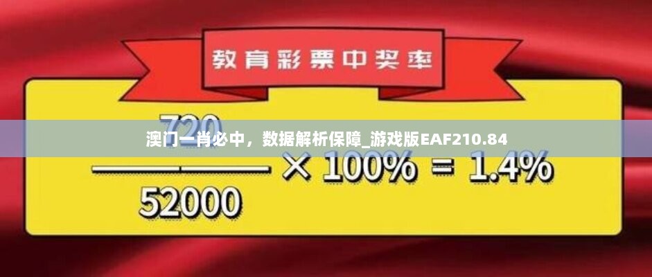 澳门一肖必中，数据解析保障_游戏版EAF210.84