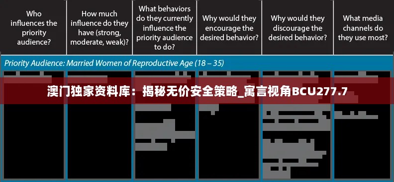 澳门独家资料库：揭秘无价安全策略_寓言视角BCU277.7