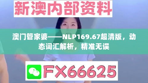 澳门管家婆——NLP169.67超清版，动态词汇解析，精准无误