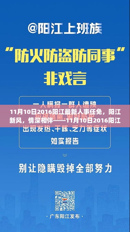 2016年11月10日阳江人事任免的温馨故事，新风相伴，情深意长