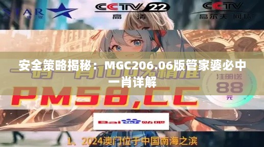 安全策略揭秘：MGC206.06版管家婆必中一肖详解