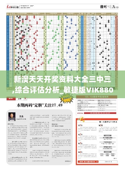 新澳天天开奖资料大全三中三,综合评估分析_敏捷版VIK880.94