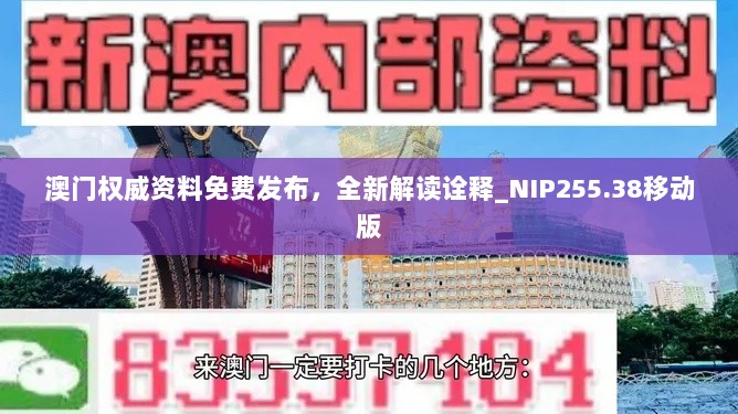 澳门权威资料免费发布，全新解读诠释_NIP255.38移动版