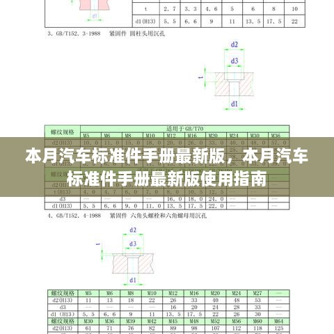 本月汽车标准件手册最新版使用指南