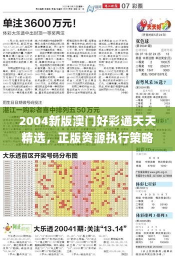 2004新版澳门好彩通天天精选，正版资源执行策略_套装版TBA536.53