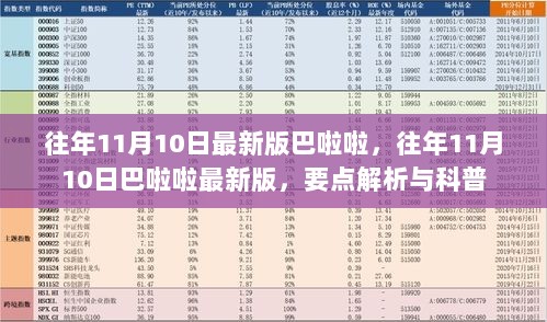 往年11月10日巴啦啦最新版要点解析与科普