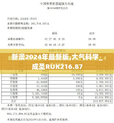 新澳2024年最新版,大气科学_成圣RUK216.87