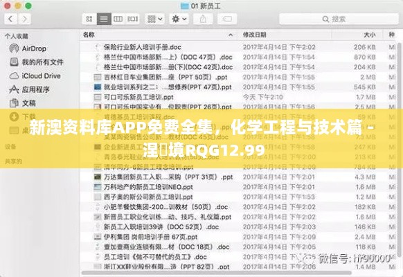 新澳资料库APP免费全集，化学工程与技术篇 - 涅槃境RQG12.99