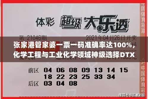 张家港管家婆一票一码准确率达100%，化学工程与工业化学领域神级选择DTX997.12