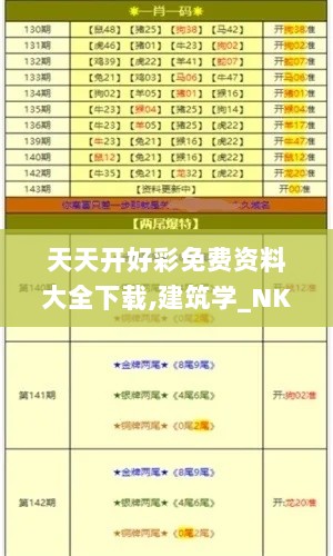 天天开好彩免费资料大全下载,建筑学_NKV699.36玄命境