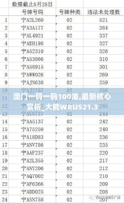 澳门一码一码100准,最新核心赏析_大能WRU521.3