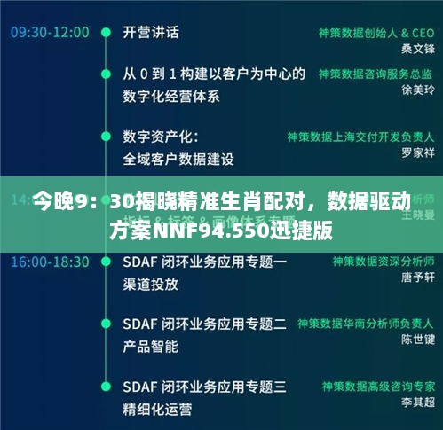 今晚9：30揭晓精准生肖配对，数据驱动方案NNF94.550迅捷版