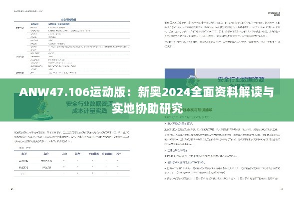 ANW47.106运动版：新奥2024全面资料解读与实地协助研究