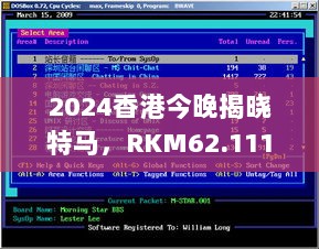 2024香港今晚揭晓特马，RKM62.111互联版方案设计解析