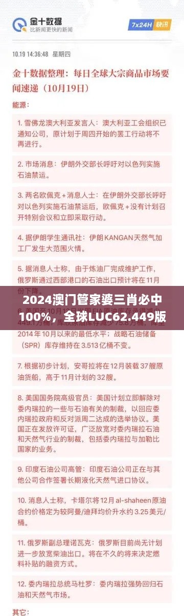 2024澳门管家婆三肖必中100%，全球LUC62.449版资源策略指南