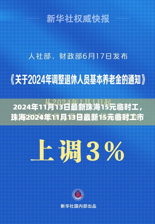 珠海2024年11月13日最新15元临时工市场分析