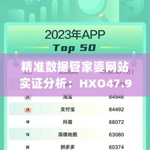 精准数据管家婆网站实证分析：HXO47.912全景版