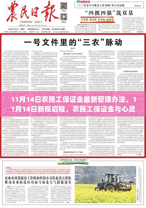 11月14日新规启程，农民工保证金最新管理办法与心灵之旅的双重探索